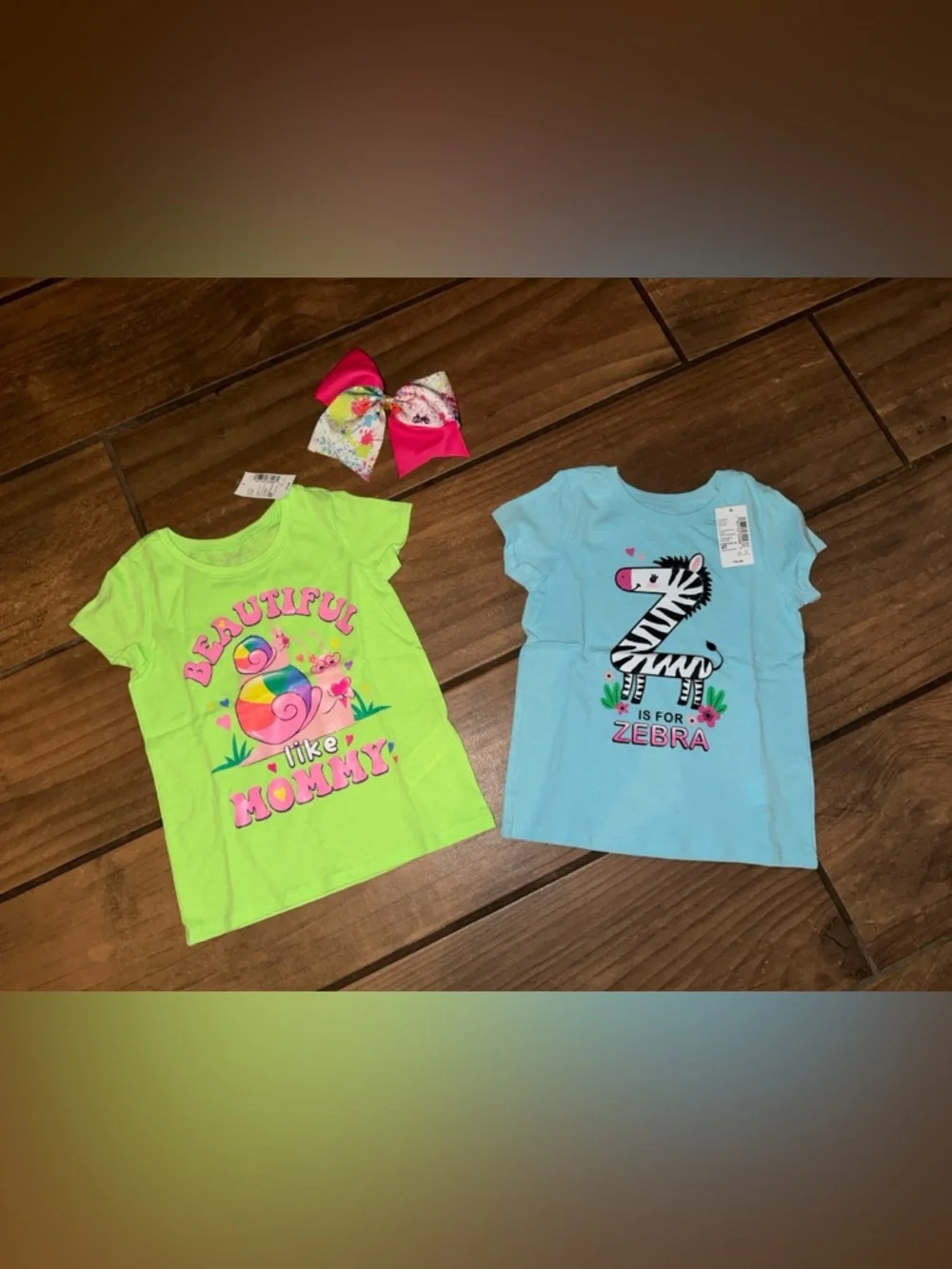 NWT Adorable vibrant The Childrens Place Girls Toddler bundle 4T plus beach toys - Picture 4 of 5